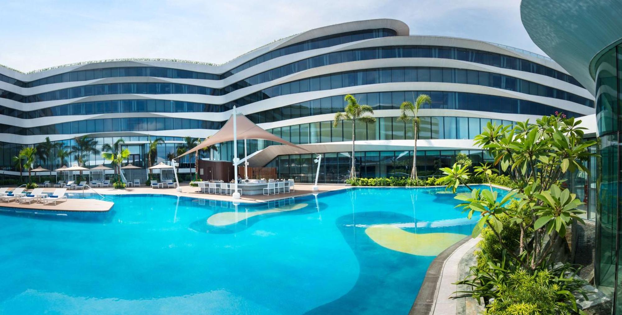 Hotel Conrad Manila Pasay Exterior foto